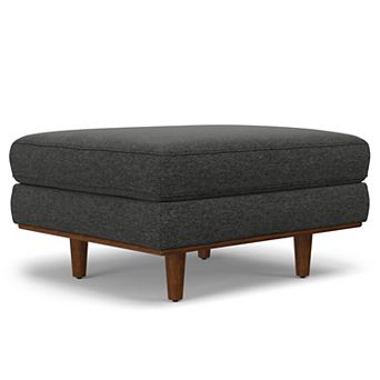 Simpli Home Morrison Mid-Century Modern Table Ottoman