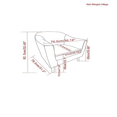 Simpli Home Thorne Accent Chair