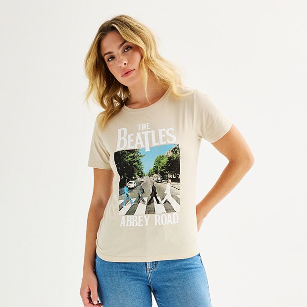 Women's Beatles Abbey Road Short Sleeve Graphic Tee