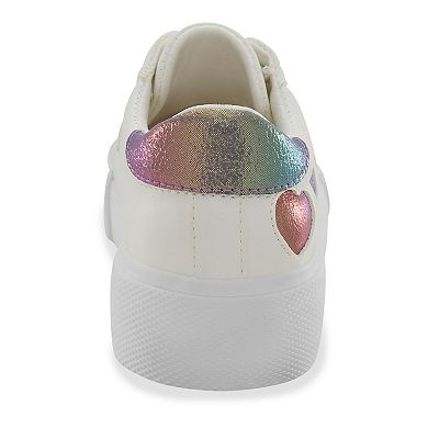 BCBGeneration Girls' Paris White Sneakers