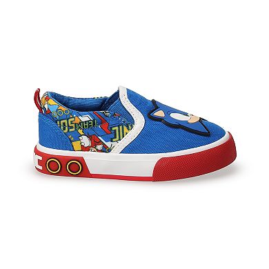 Toddler Boy Sonic The Hedgehog Slip-On Shoes