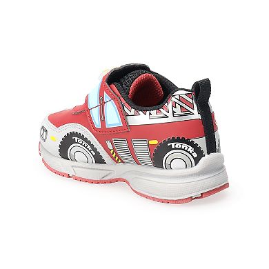 Toddler Boys' Tonka Firetruck Light-Up Sneakers