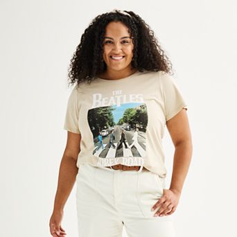 Women's Plus The Beatles Abbey Road Graphic Tee