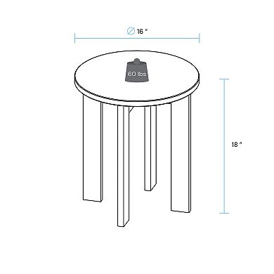 American Trails Aura Round Side Table