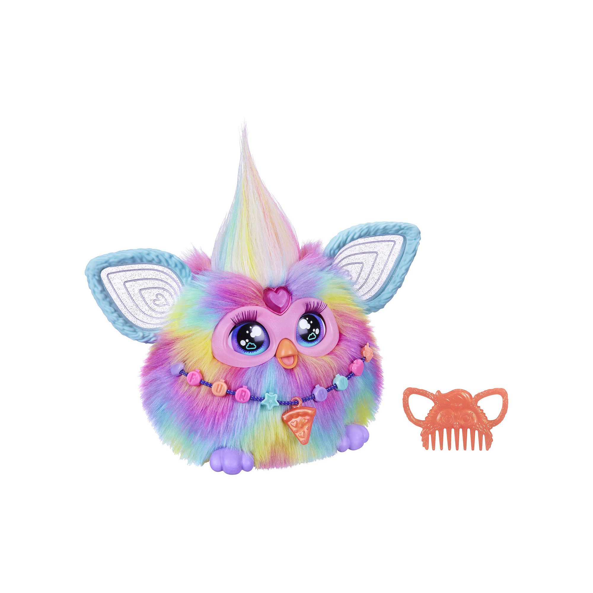 Furby Tie Dye Electronic Interactive Plush Toy by Hasbro, Multi