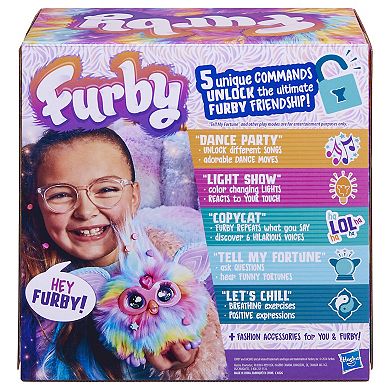 Furby Tie Dye Electronic Interactive Plush Toy by Hasbro