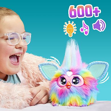 Furby Tie Dye Electronic Interactive Plush Toy by Hasbro