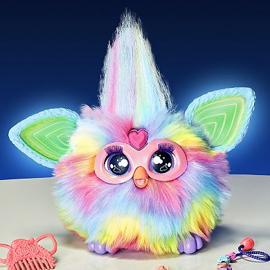 Furby Tie Dye Electronic Interactive Plush Toy by Hasbro