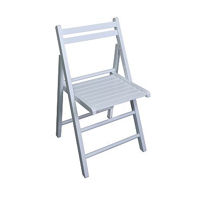 Casual Home Casual Home Painted Finish Wooden Folding Chairs 2-piece Set