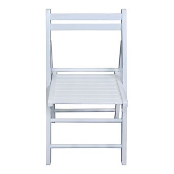 Casual Home Casual Home Painted Finish Wooden Folding Chairs 2 pc Set