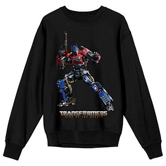 Men's Transformers Rise Of Beasts Optimus Prime Sweatshirt