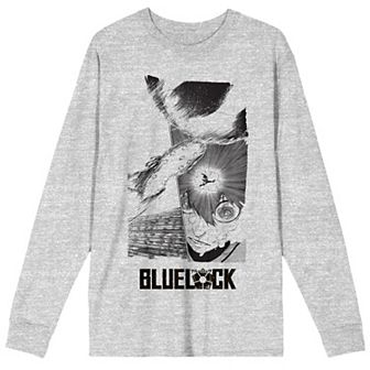 Men's Blue Lock Manga Isagi Vision Long Sleeve Tee