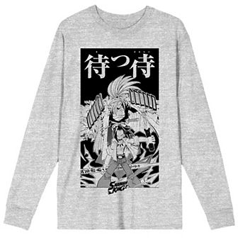 Men's Shaman King Samurai Long Sleeve Graphic Tee