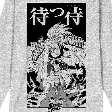 Men's Shaman King Samurai Long Sleeve Graphic Tee