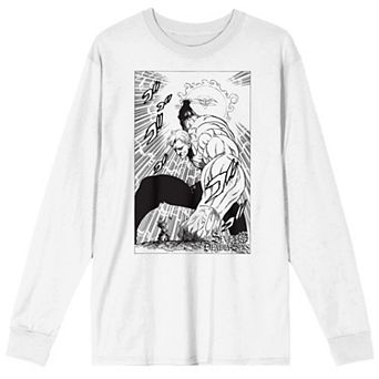 Men's Seven Deadly Sins Escanor Long Sleeve Graphic Tee