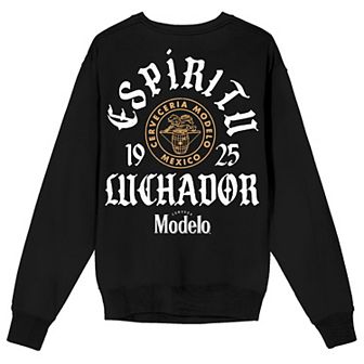 Men's Modelo Espiritu Luchador since 1925 Graphic Sweatshirt