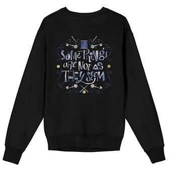 Men's Coraline Some Things Are Not As They Seem Graphic Sweatshirt