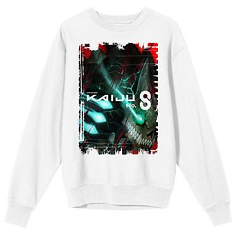Men's Kaiju No. 8 Kafka Hibino Kaiju Form Poster Graphic Sweatshirt