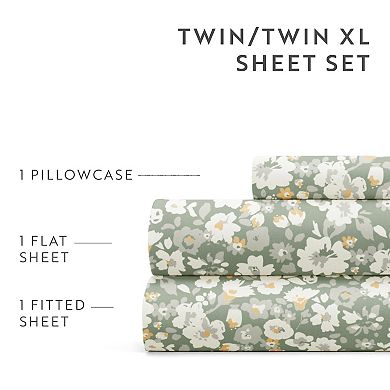 Home Collection Delicate Blossoms Sheet Set