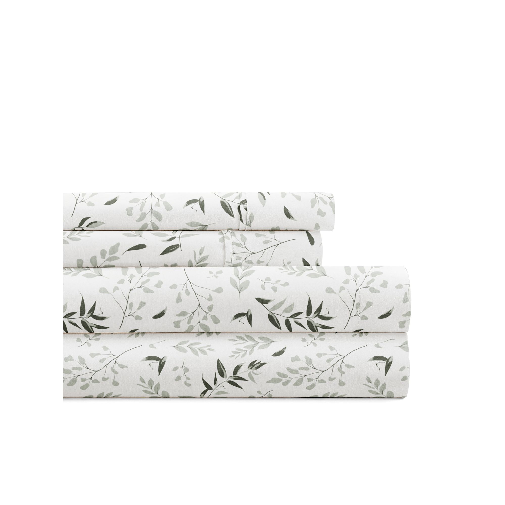 Home Collection Delicate Blossoms Sheet Set, Tossed Foliage