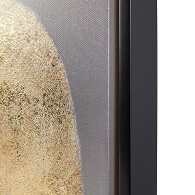 INK+IVY Neutral Stones Figural 2-Piece Framed Canvas Wall Art Set