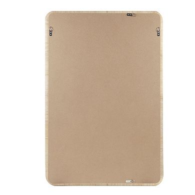INK+IVY Nova Natural Rattan Rectangle Wall Mirror