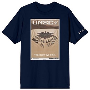 Men's Halo UNSC Together We Rise Graphic Tee