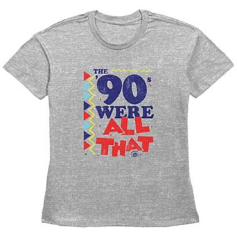 Women's Nickelodeon The 90s Were All That Graphic Tee