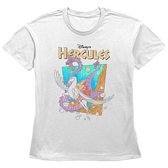 Disney's Hercules Women's Hydra Escape Cracked Image Graphic Tee
