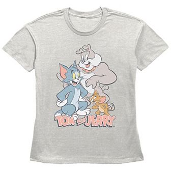 Women's Tom & Jerry Happy Pals Poster Graphic Tee
