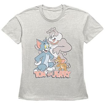 Women's Tom & Jerry Happy Pals Poster Graphic Tee