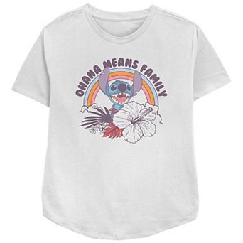 Disney's Lilo & Stitch Women's Ohana Means Family Graphic Tee