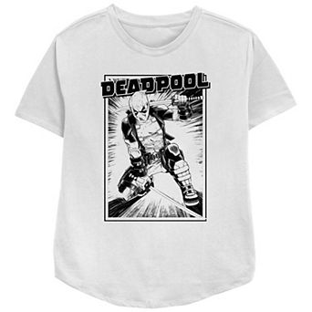 Women's Marvel Deadpool Samurai Stance Graphic Tee