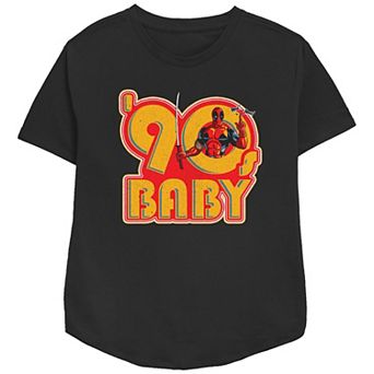 Women's Marvel Deadpool 90s Baby Graphic Tee