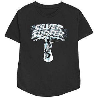 Women's Marvel Fantastic Four The Silver Surfer Poster Graphic Tee