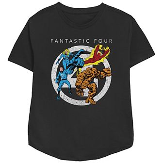 Women's Marvel Fantastic Four Classic Poster Graphic Tee