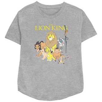 Disney's The Lion King Women's Group Poster Graphic Tee