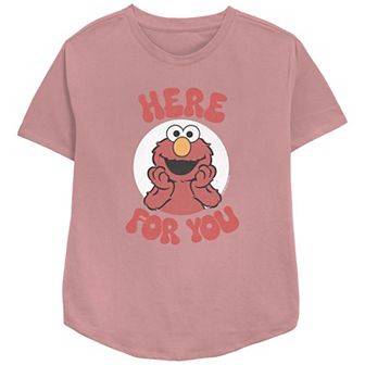 Women's PBS Kids Sesame Street Elmo Here For You Graphic Tee