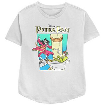 Disney's Peter Pan Captain Hook Duel Women's Graphic Tee