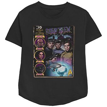 Women's Star Trek Comic Book Poster Graphic Tee
