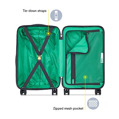 DELSEY PARIS x Benetton Hardside Spinner Luggage