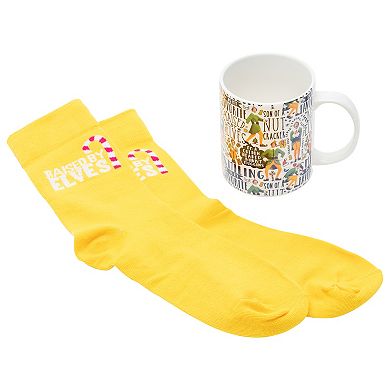 Paladone Elf Mug and Socks Set