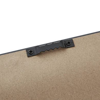 Martha Stewart Gilded Trio Gold Metallic Leaf Square Framed Graphic Wall Decor 3-Piece Set