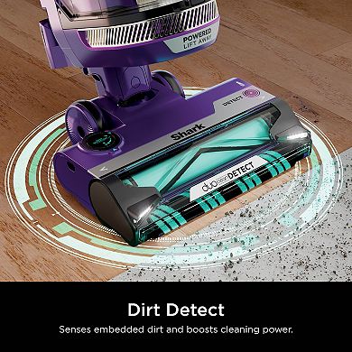 Shark POWERDETECT Upright Vacuum with DuoClean Detect Technology and Self-Cleaning Brushroll (AZ4002)