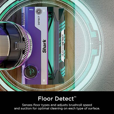 Shark POWERDETECT Upright Vacuum with DuoClean Detect Technology and Self-Cleaning Brushroll (AZ4002)