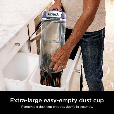 Shark POWERDETECT Upright Vacuum with DuoClean Detect Technology and Self-Cleaning Brushroll (AZ4002)