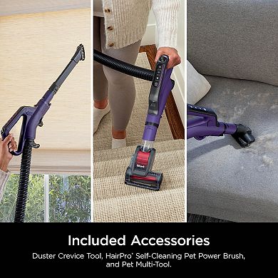 Shark POWERDETECT Upright Vacuum with DuoClean Detect Technology and Self-Cleaning Brushroll (AZ4002)