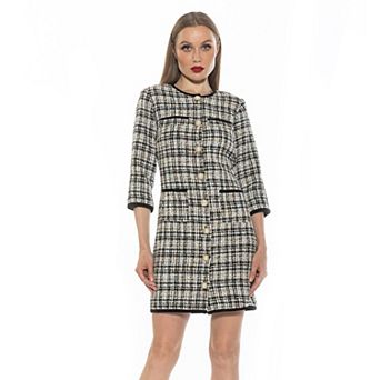 Women's ALEXIA ADMOR Kairo Tweed Dress