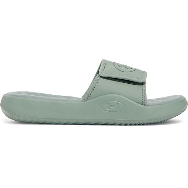 Under Armour Ignite Pro 8 Men's Slide Sandals - Silica Green (10)