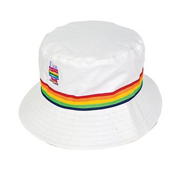 Peanuts Snoopy Rainbow House Bucket Hat